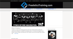 Desktop Screenshot of freeleticstraining.com